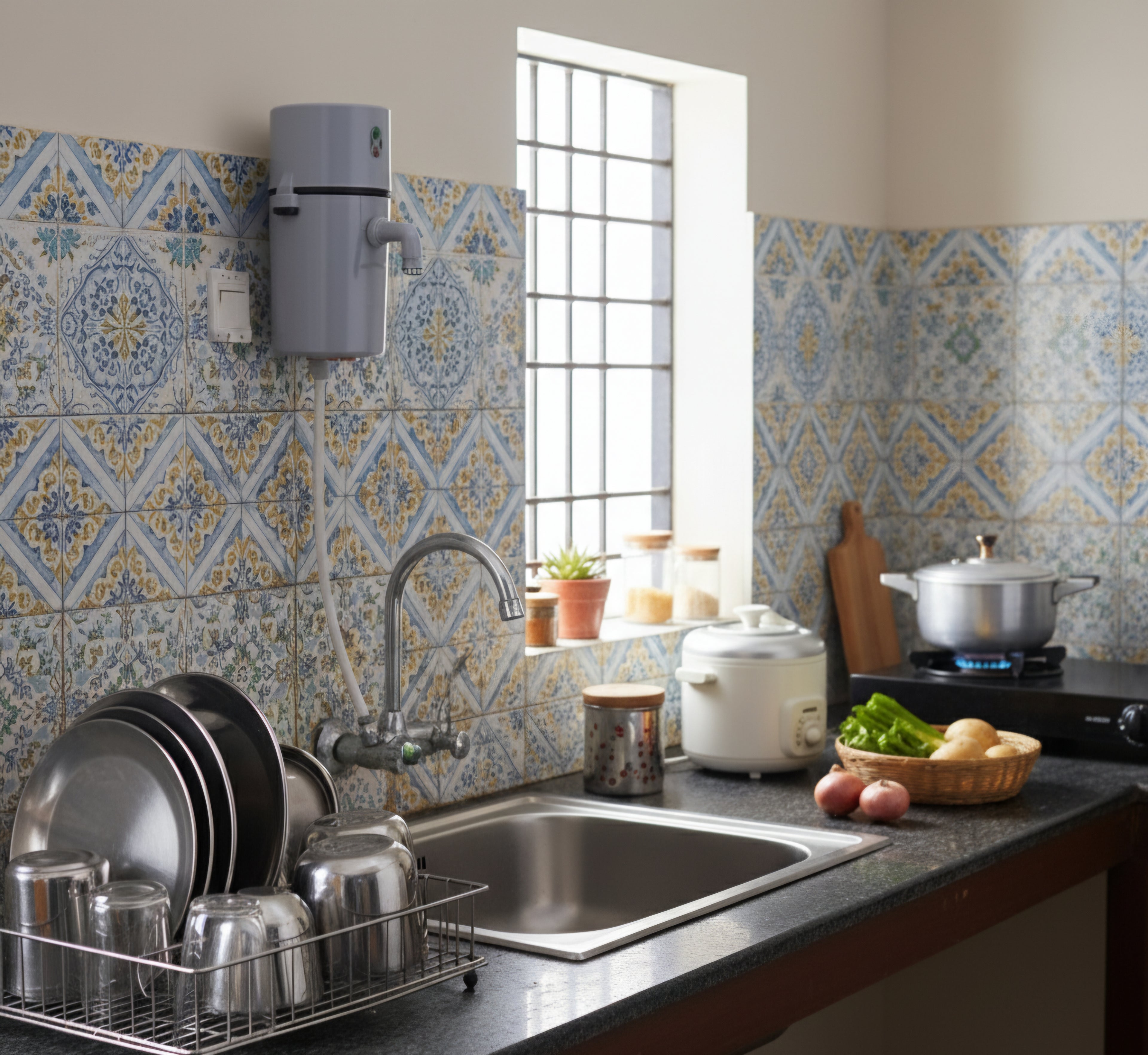 Instant Electric Water Geyser