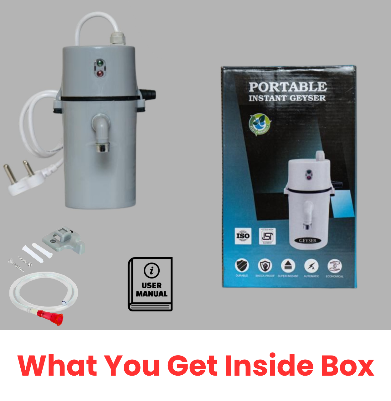 Instant Electric Water Geyser